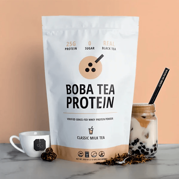 Boba protein powder: Milk Tea protein podwer for building muscle