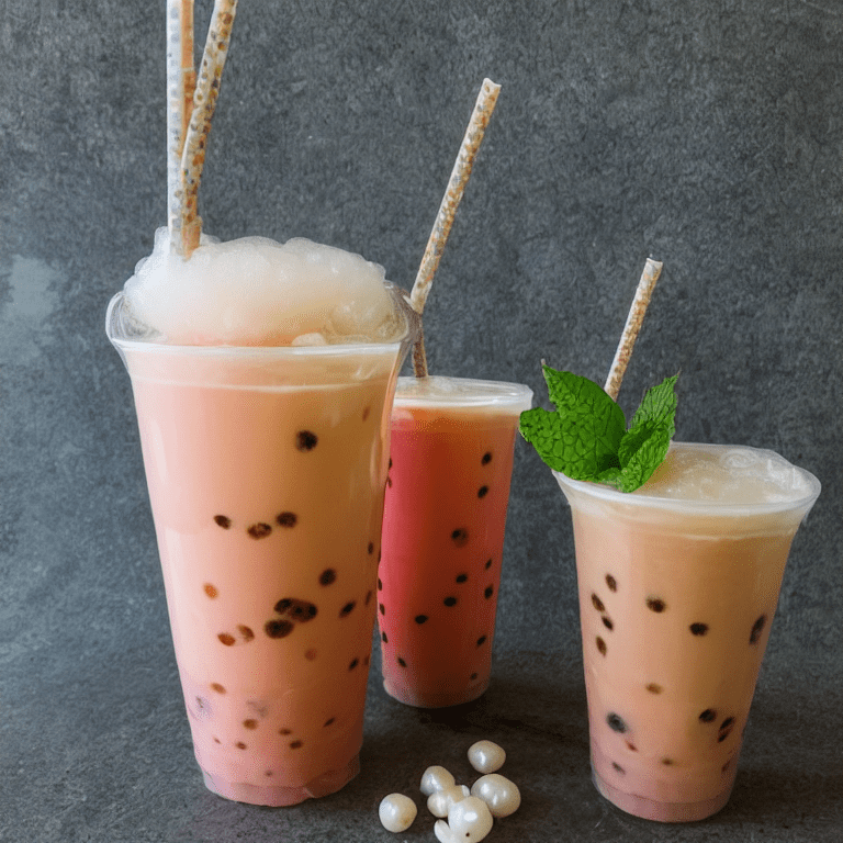 Finished funky thai bubble tea unique and creative different from franchise tea shops