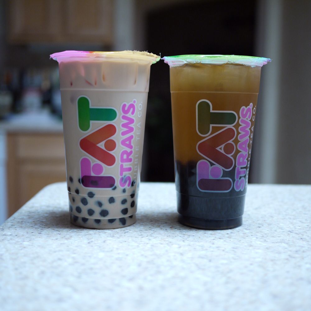 boba tea frisco Fat Straws Bubble Tea & Mochi Donuts - Plano Frisco, TX