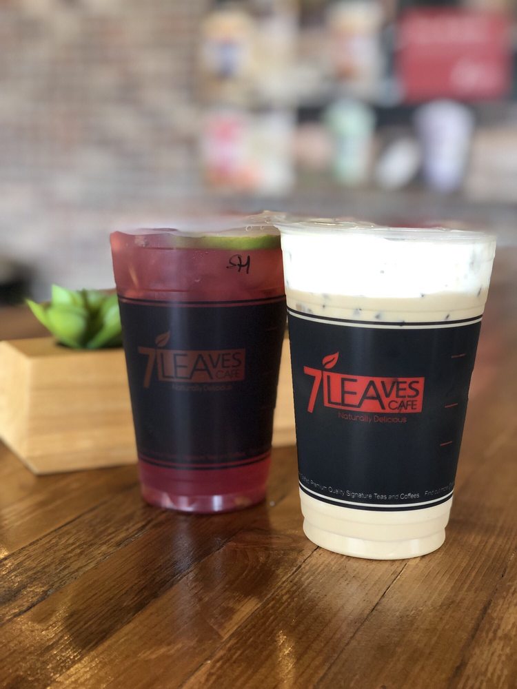 boba tea sugar land 7 Leaves Cafe Sugar Land, TX