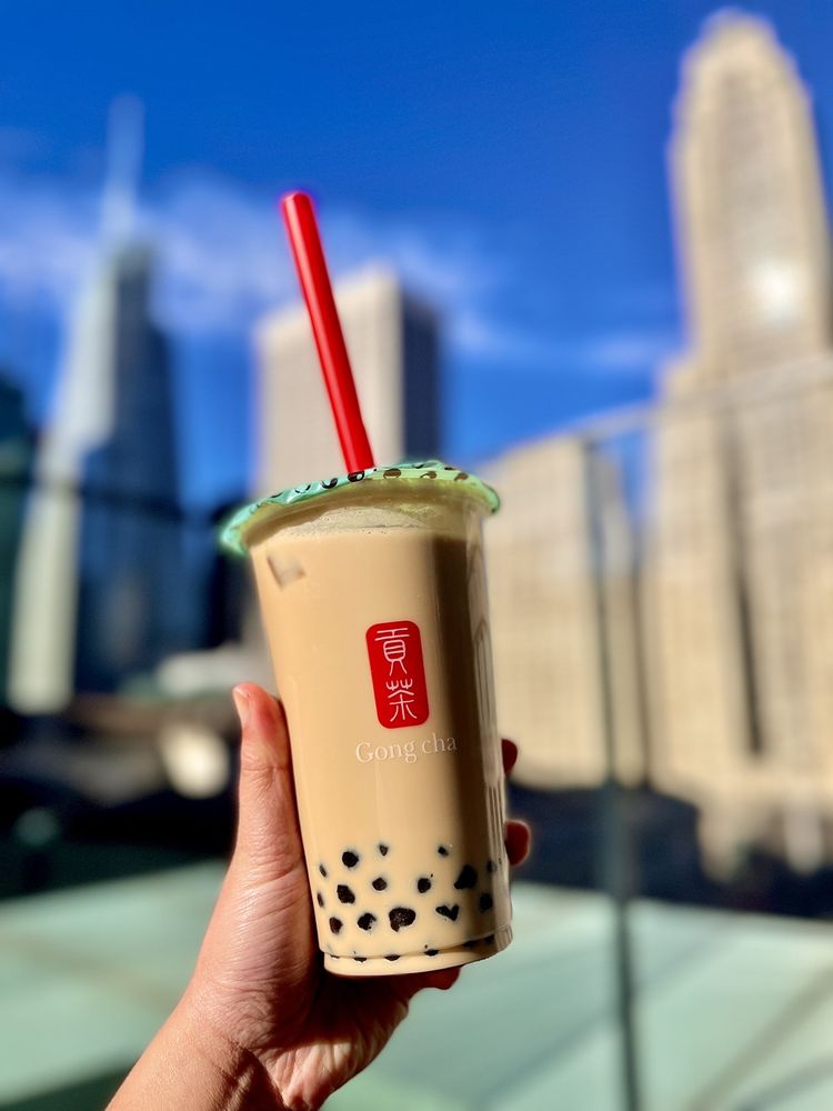 boba tea times square Gong Cha Times Square, NY